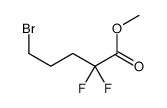 methyl 5-bromo-2,2-difluoropentanoate Structure