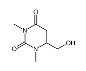 6-(hydroxymethyl)-1,3-dimethyl-1,3-diazinane-2,4-dione Structure