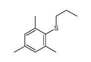 1,3,5-trimethyl-2-propylsulfanylbenzene结构式