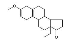 (±)-13-ethyl-3-methoxygona-2,5(10)-dien-17-one结构式