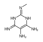 Pyrimidinetetramine,N2-methyl- (9CI) Structure