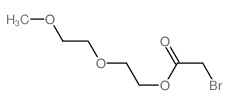 2-(2-methoxyethoxy)ethyl 2-bromoacetate structure