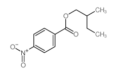 2-methylbutyl 4-nitrobenzoate结构式