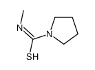 1-Pyrrolidinecarbothioamide,N-methyl-(9CI) Structure