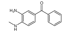 [3-amino-4-(methylamino)phenyl] phenyl ketone Structure