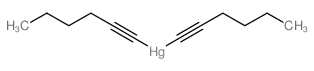 bis(hex-1-ynyl)mercury结构式