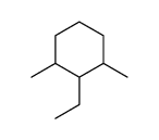 2-ethyl-1,3-dimethylcyclohexane Structure