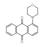 9,10-Anthracenedione,1-(4-morpholinyl)- Structure