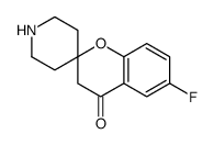 6-氟螺[色烯-2,4-哌啶]-4-(3H)-酮结构式