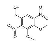 2,5-Dinitro-3,4-dimethoxy-benzylalkohol结构式