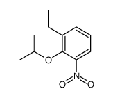 1-ethenyl-3-nitro-2-propan-2-yloxybenzene结构式