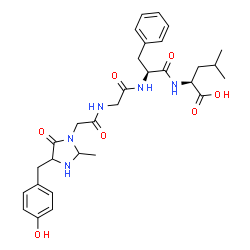 enkephalin-Leu, acetaldehyde- Structure