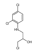 1-chloro-3-(2,4-dichloroanilino)propan-2-ol Structure