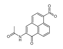 2-acetylamino-6-nitrophenalenone结构式