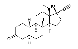 5α-二氢左炔诺孕酮结构式