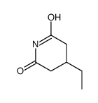 3-Ethylglutarimide Structure