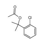 2-chlorocumyl acetate结构式