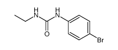 1-(4-溴苯基)-3-乙基-脲结构式