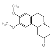 9,10-dimethoxy-1,3,4,6,7,11b-hexahydrobenzo[a]quinolizin-2-one Structure