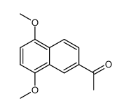 1-[2'-(5,8-dimethoxynaphthalenyl)]ethanone Structure