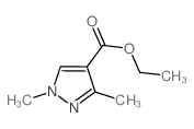 1,3-二甲基-1H-吡唑-4-羧酸乙酯结构式