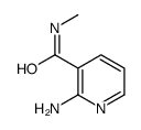 N-甲基-2-氨基烟酰胺结构式