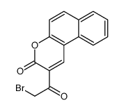 2-(2-bromoacetyl)benzo[f]chromen-3-one结构式