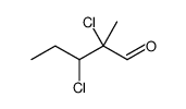 Pentanal, 2,3-dichloro-2-methyl结构式