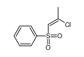 2-chloroprop-1-enylsulfonylbenzene结构式