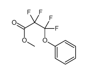 methyl 2,2,3,3-tetrafluoro-3-phenoxypropanoate结构式