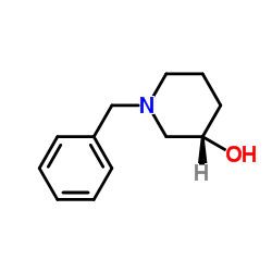 (S)-1-苄基-3-羟基哌啶结构式