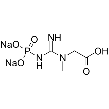Creatine phosphate disodium salt structure