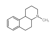 4-methyl-2,3,4a,5,6,10b-hexahydro-1H-benzo[f]quinoline结构式