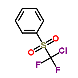 chlorodifluoromethyl phenyl sulfone Structure