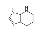4,5,6,7-tetrahydro-1H-imidazo[4,5-b]pyridine结构式