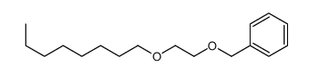 2-octoxyethoxymethylbenzene结构式
