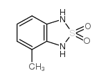4-甲基-1,3-二氢苯并[1,2,5]噻二唑2,2-二氧化物结构式