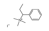 Trimethyl-1-phenyl-propyl-ammonium methiodide结构式