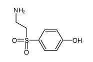 4-(2-aminoethylsulfonyl)phenol Structure