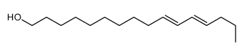 (10Z,12E)-10,12-Hexadecadien-1-ol Structure