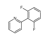 2-(2,6-difluorophenyl)pyridine结构式