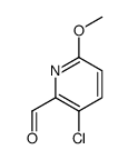 3-氯-6-甲氧基吡啶甲醛结构式
