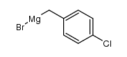 4-chlorobenzylmagnesium bromide Structure