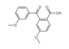 4-Methoxy-2-(3-methoxybenzoyl)benzoic acid结构式
