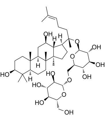 Gypenoside LXXV Structure