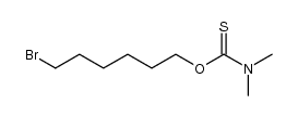 6-bromohexyl dimethylthiocarbamate结构式
