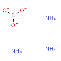 ammonium borate Structure