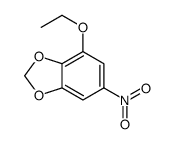 Benzene, 1-ethoxy-2,3-methylenedioxy-5-nitro- (6CI)结构式