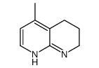 5-methyl-1,2,3,4-tetrahydro-1,8-naphthyridine结构式