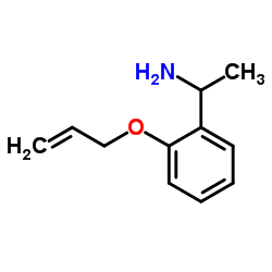 1-[2-(烯丙氧基)苯基]乙胺结构式